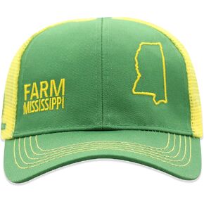 قبعة جون ديري للأطفال الصغار من Farm State Pride State Outline للشباب الصغار