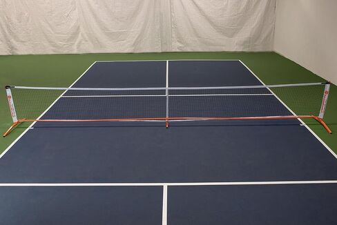 PickleballCentral Rally Portable Light Pickleball Net - 20 Foot Lightweight Portable Pickleball Net and Frame - Regulation Height - Easy Set-Up, Steel Tube Frame, Net Carry Bag in Saudi Arabia