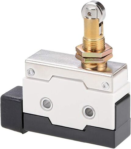 uxcell D4MC-5020 Limit Switch, Roller Plunger Micro Momentary Switch Panel Mount 1NC+1NO for CNC Mill 3D Printer Door Switch in Saudi Arabia
