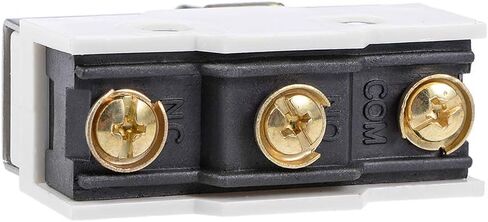 uxcell D4MC-5020 Limit Switch, Roller Plunger Micro Momentary Switch Panel Mount 1NC+1NO for CNC Mill 3D Printer Door Switch in Saudi Arabia