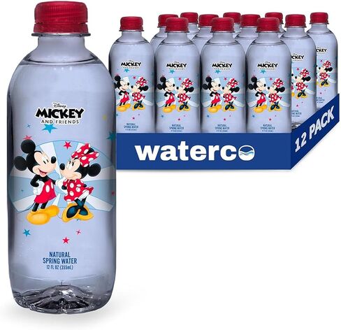 Disney Princess Group Pet Water Bottle by Disney Water for Unisex - 12 x 12 oz Water in Saudi Arabia