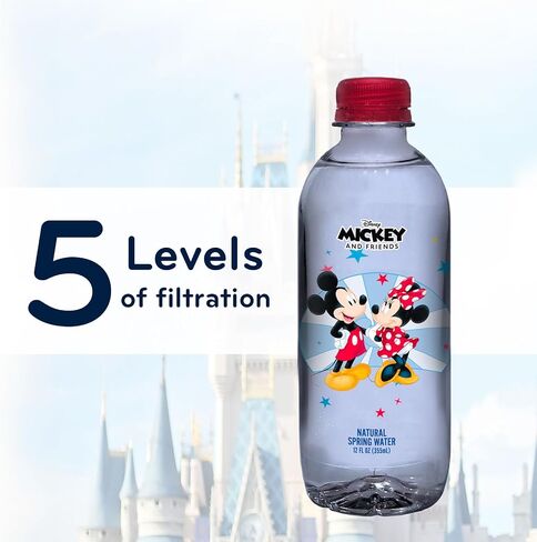 Disney Princess Group Pet Water Bottle by Disney Water for Unisex - 12 x 12 oz Water in Saudi Arabia