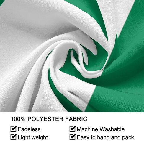 JpnvxiE Nigerian Flag Tapestry Trippy Art Tapestry For Bedroom Living Room Dorm Party Decor 60x40Inch in Saudi Arabia
