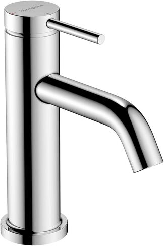 hansgrohe Tecturis S Modern 1-Handle 1-Hole 5-inch Tall Bathroom Sink Faucet in Chrome, 73302001 in Kuwait