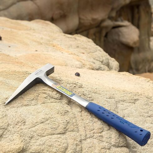 ESTWING Rock Pick - مطرقة جيولوجية 14 أونصة مع طرف مدبب وقبضة لتقليل الصدمات - E3-14P in Saudi Arabia