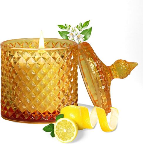 شموع معطرة بالأزهار الحالمة، شموع الزعتر والليلك الحمضي للمنزل، شموع نظيفة ومنعشة وهدايا للنساء، شموع برطمان كبيرة، شمعة للعلاج العطري، ديكور منزلي in Saudi Arabia
