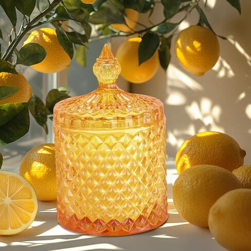 شموع معطرة بالأزهار الحالمة، شموع الزعتر والليلك الحمضي للمنزل، شموع نظيفة ومنعشة وهدايا للنساء، شموع برطمان كبيرة، شمعة للعلاج العطري، ديكور منزلي in Saudi Arabia