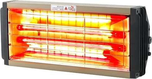 DATOU BOSS Infrared Paint Curing Lamp 2000W with Timer for Body Repair Paint Curing Systems, Automotive Body Repair Tools, Infrared Paint Dryer with Bracket 110V in Saudi Arabia