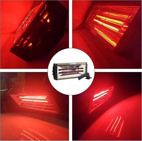DATOU BOSS Infrared Paint Curing Lamp 2000W with Timer for Body Repair Paint Curing Systems, Automotive Body Repair Tools, Infrared Paint Dryer with Bracket 110V in Saudi Arabia