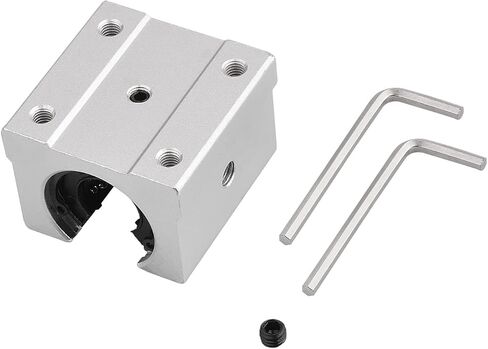 قطعتان SBR12-1000 مع 4 قطع SBR12UU محمل كتلة من النوع المربع، كتلة محمل الحركة الخطية لسكة التوجيه الخطية SBR12 لآلة CNC، السكك الحديدية الخطية الطول الإجمالي 39.4 بوصة (1000 مم) in Saudi Arabia