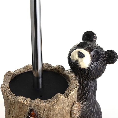 حامل فرشاة المرحاض على شكل الدب للحمام، فرشاة وعاء المرحاض على شكل فراشة مع فراشة العاهل in Kuwait