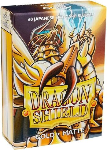 الأكمام Arcane Tinman AT-11106: Dragon Shield Matte Japan Gold (60) in Kuwait