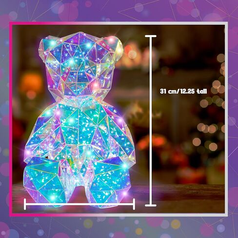 Prismic Unicorn 3D Light DIY Kit - Unique Unicorn Gifts for Girls & Women, 12 Year Old Girl Gifts, Cool Gifts for Tweens, Preteen Girl Gifts, & Teen Girl Gifts Ideas - Arts and Crafts for Christmas in Kuwait