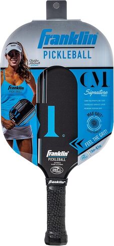 Franklin Sports Pro Pickleball Paddles - Christine McGrath Pro Player Tournament Pickleball Paddles - Polypropylene Paddle with Max Grit Surface - USA Pickleball (USAPA) Approved - 13mm + 16mm Cores in Saudi Arabia