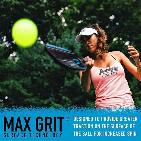Franklin Sports Pro Pickleball Paddles - Christine McGrath Pro Player Tournament Pickleball Paddles - Polypropylene Paddle with Max Grit Surface - USA Pickleball (USAPA) Approved - 13mm + 16mm Cores in Saudi Arabia
