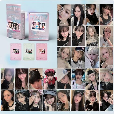 PYAJUU Aespa Laser Photocards 50pcs aespa photocard K-pop Aespa album card Aespa Merch Greeting Cards KARINA Photocard/Winter Photocard/Giselle Photocard/NINGNING Photocard in Kuwait