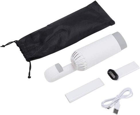 مكنسة كهربائية صامتة صغيرة محمولة باليد بدون سلك USB مكنسة كهربائية محمولة مجمع الغبار قابلة للشحن مكنسة يدوية لتنظيف شعر الحيوانات الأليفة والمنزل والسيارة in Saudi Arabia