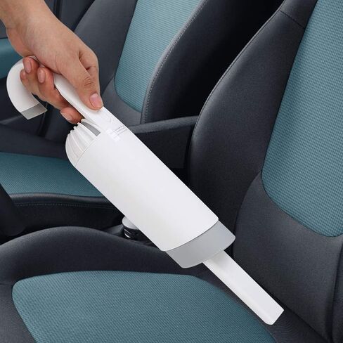 مكنسة كهربائية صامتة صغيرة محمولة باليد بدون سلك USB مكنسة كهربائية محمولة مجمع الغبار قابلة للشحن مكنسة يدوية لتنظيف شعر الحيوانات الأليفة والمنزل والسيارة in Saudi Arabia