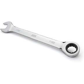 Jaeger 13 mm TIGHTSPOT Ratchet Wrench with 90-Tooth Ratcheting Precision and Hardened, Polished Steel for Projects with Metric Tight Spaces