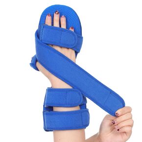 TYYIHUA Resting Hand Splint, Stroke Hand Therapy Equipment, Hand Brace with Finger Support for Stroke Recovery Patients, Carpal Tunnel Syndrome, Arthritis, Tendinitis, Metacarpal Breaks