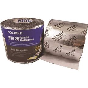 POLYKEN 1087420 626-20 Foilastic Window and Door Flashing Tape, 6" X 100 ft.