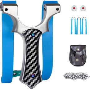 Professional Slingshots for Adults – Most Powerful Hunting & Tactical Slingshot Kit with Bands and Ammo – High Precision Slingshot for Competition, Training, and Outdoor Adventures