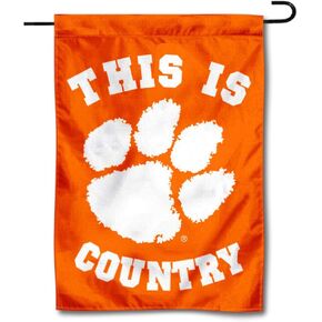College Flags & Banners Co. Clemson Tigers This is Clemson Country Garden Flag