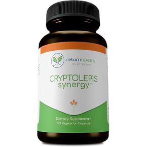 Cryptolepis Synergy, Immune Support Vitamins, Immune System Booster for Adults, Liver, Lymphatic, & Immune Support Supplement, Supports Lyme & Natural Parasite Defense, 120 Capsules