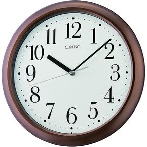 SEIKO Yori Wall Clock, Pearlized White in Kuwait