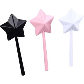 Salt and Pepper Shakers Set, 3Pcs Star Shaped Magical Wand Salt Pepper Shakers, Refillable Seasonings Spices Dispenser