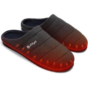 Electric Heated Slippers for Women Men, Rechargeable Foot Warmer Anti Soft House Slippers for Indoor and Outdoor
