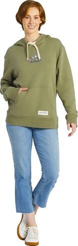 Life is Good - Womens Mushroom Retro Scene Simply True Hoodie in Kuwait