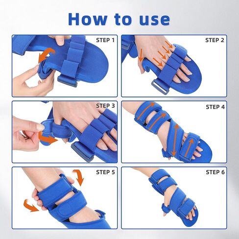 TYYIHUA Resting Hand Splint, Stroke Hand Therapy Equipment, Hand Brace with Finger Support for Stroke Recovery Patients, Carpal Tunnel Syndrome, Arthritis, Tendinitis, Metacarpal Breaks in Saudi Arabia