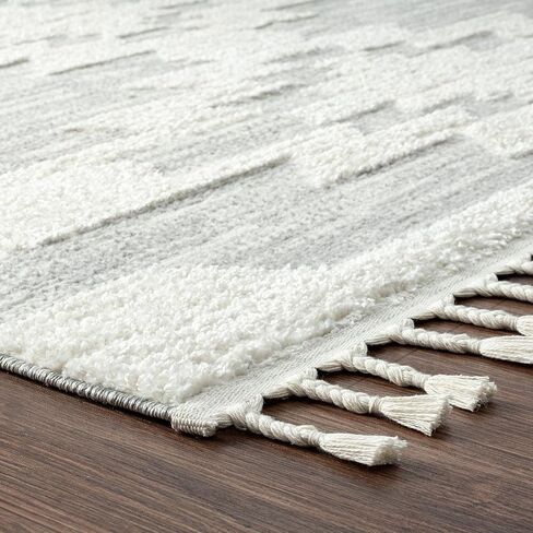 سجادة LUXE WEAVERS Ibiza Collection 8068 رمادية 8x10 منطقة هندسية جنوبية غربية in Kuwait