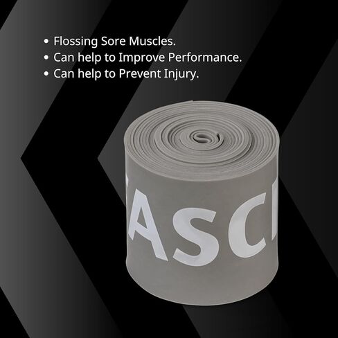 FASCIQ® Floss Bands 2" Normal Compression | Compression Sports Bands for Improved Mobility & Strenghtening | Muscle Recovery | for Exercise & Work Out | Muscle Soreness Recovery | Perform Better in Saudi Arabia