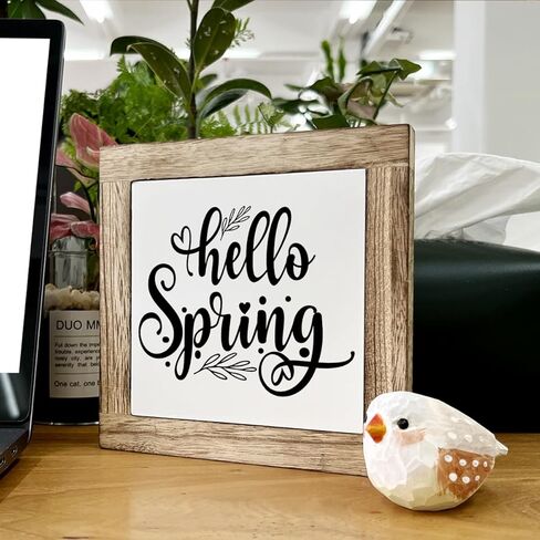 ديكور الربيع، لافتات صندوق خشبي لديكور المنزل، علامة الربيع، ديكور عيد الفصح، فن ديكور الباب، ديكور حفلة عيد الفصح الربيع، ديكورات الربيع للمنزل المزرعة، شرفة الباب الأمامي، الربيع في الهواء in Kuwait
