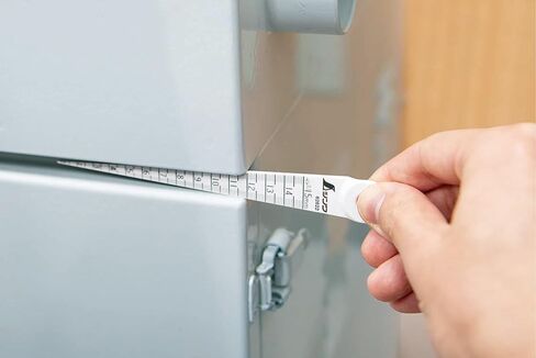 Shinwa Taper Gauge ABS الراتنج 0.04-0.59 بوصة (1-15 مم) أبيض - أبعاد الفجوة - قطر الفتحة - صنع في اليابان in Kuwait