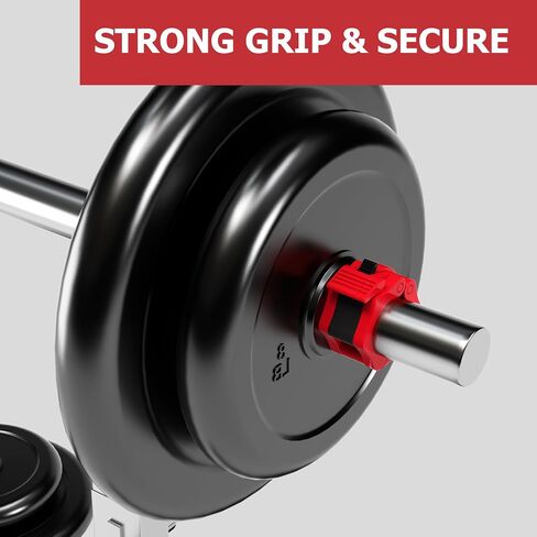 MUEUSS Barbell Clamps 2 Inches Barbell Clips for Weightlifting Exercise,Olympic Barbell Clamps Collars,Weight Clips for Workout Fitness Training, Heavy Duty Exercise Collars Clips in Saudi Arabia