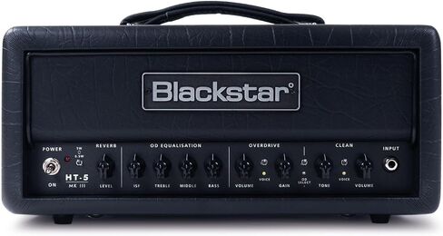 Blackstar HT-20RH MK3 رأس أمبير أنبوبي 20 وات مع جهاز محاكاة مكبر الصوت CabRig القائم على الأشعة تحت الحمراء، ISF حاصل على براءة اختراع ودوائر صوتية حديثة (أسود) in Saudi Arabia