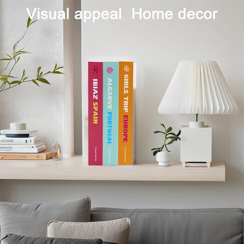 Preppy Decorative Books for Home Neutral Home Decor Display for Living Room and Office Fake Books for Decoration Bookshelf Faux Stuff Things (Set of 3) (Black and White) in Saudi Arabia
