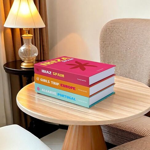 Preppy Decorative Books for Home Neutral Home Decor Display for Living Room and Office Fake Books for Decoration Bookshelf Faux Stuff Things (Set of 3) (Black and White) in Saudi Arabia