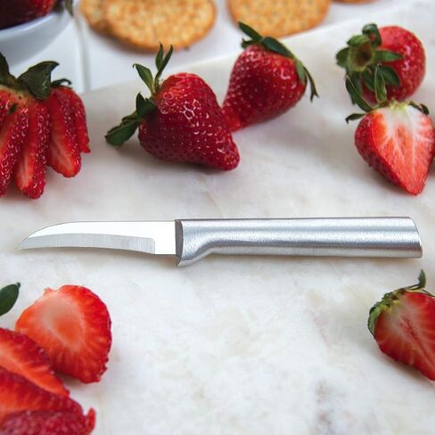 Rada Cutlery Knives Gift Set Stainless Steel Blades and Aluminum, Set of 7, 11 3/4 Inches, Silver Handle in Saudi Arabia