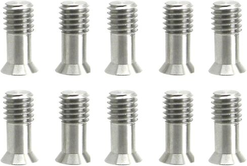3/8" "Bullet" Screw 21mm Small Head Flush Mount Stainless Steel/Tripod Clamp Hex SS (10) in Saudi Arabia