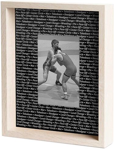 ChalkTalkSPORTS Premier Wrestling Photo Frame | Wrestling Pattern in Kuwait