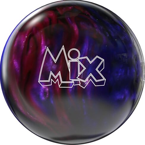 Storm Mix PRE-DRILLED Bowling Ball - Black/Purple/Pink in Kuwait