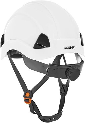Jackson Safety CH-300 Climbing Industrial Hard Hat, Non-Vented, 6-pt. Suspension, Black, 20907 in Saudi Arabia