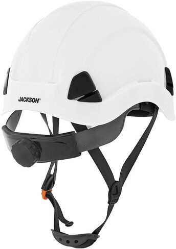 Jackson Safety CH-300 Climbing Industrial Hard Hat, Non-Vented, 6-pt. Suspension, Black, 20907 in Saudi Arabia