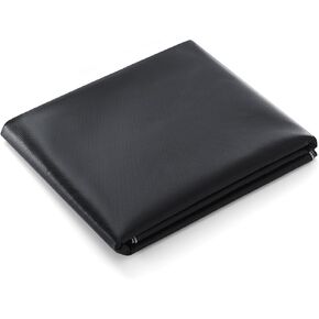 Large Fireproof Fabric Silicone Coated Fiberglass Cloth, 40x140in Heat Resistant Blanket for Grill, Welding, Fireplace Hearth Stove, DIY Fire Resistant Mat Protects Floors from Heat Sparks Embers