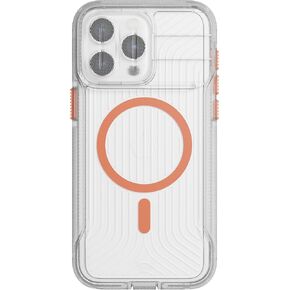 Tech21 Evo Max case for iPhone 15 Pro Max - Compatible with MagSafe - Impact Protection Case -21x Military Standard Tested - Lanyards Included - Vivid Orange
