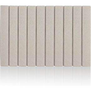 Stone Bath Mat, Foldable Diatomaceous Earth Anti-Slip Bath Mat Quick Drying Bathroom Floor Mat - Light Grey